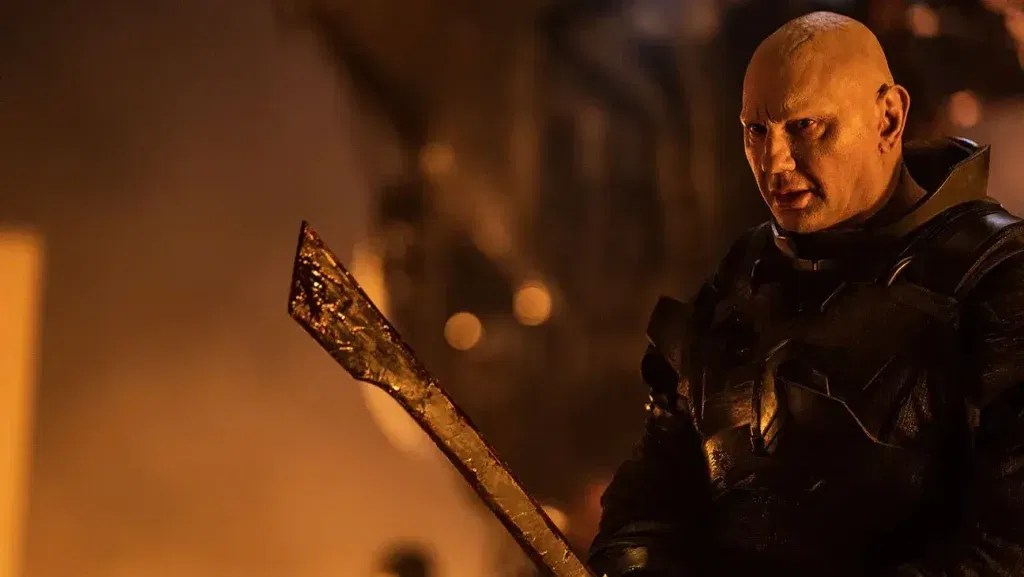 Dave Bautista as Rabban ‘The Beast’ Harkonnen. | Credits: Dune / Warner Bros.
