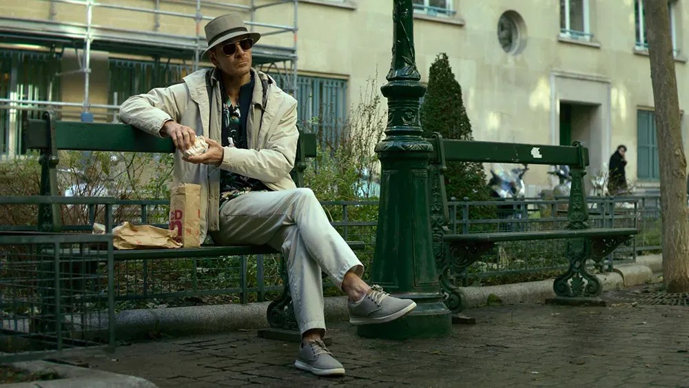 Michael Fassbender as an unnamed assassin in The Killer