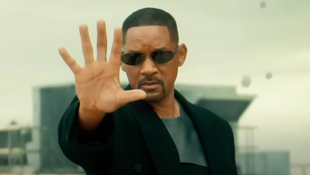 Will Smith as Neo in a music video