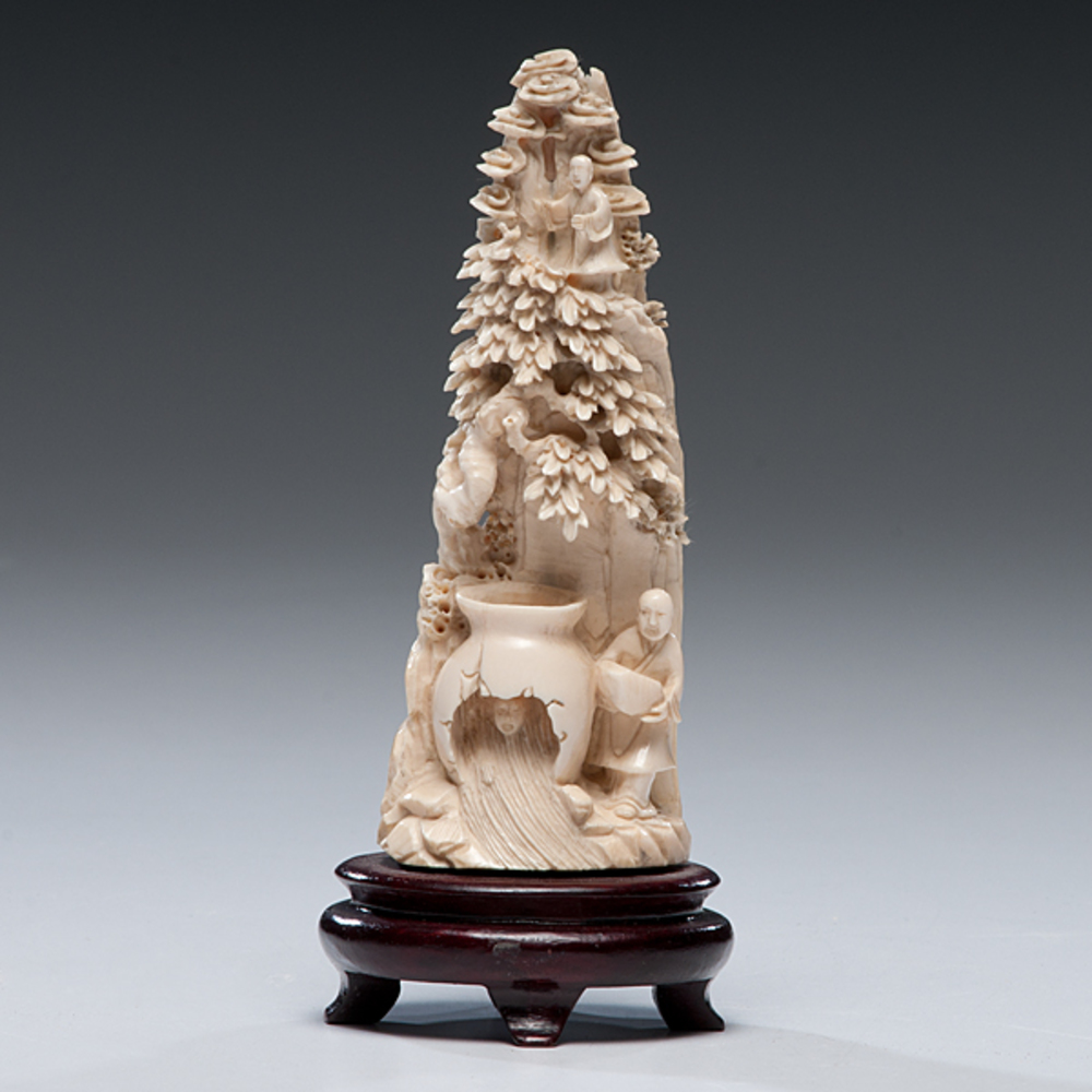 Chinese Carved Ivory Figural Group Cowan's Auction House The Midwest