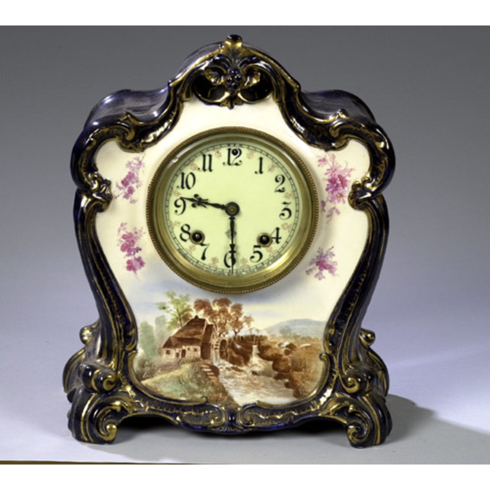 Ansonia Royal Bonn La Don Clock Cowan's Auction House