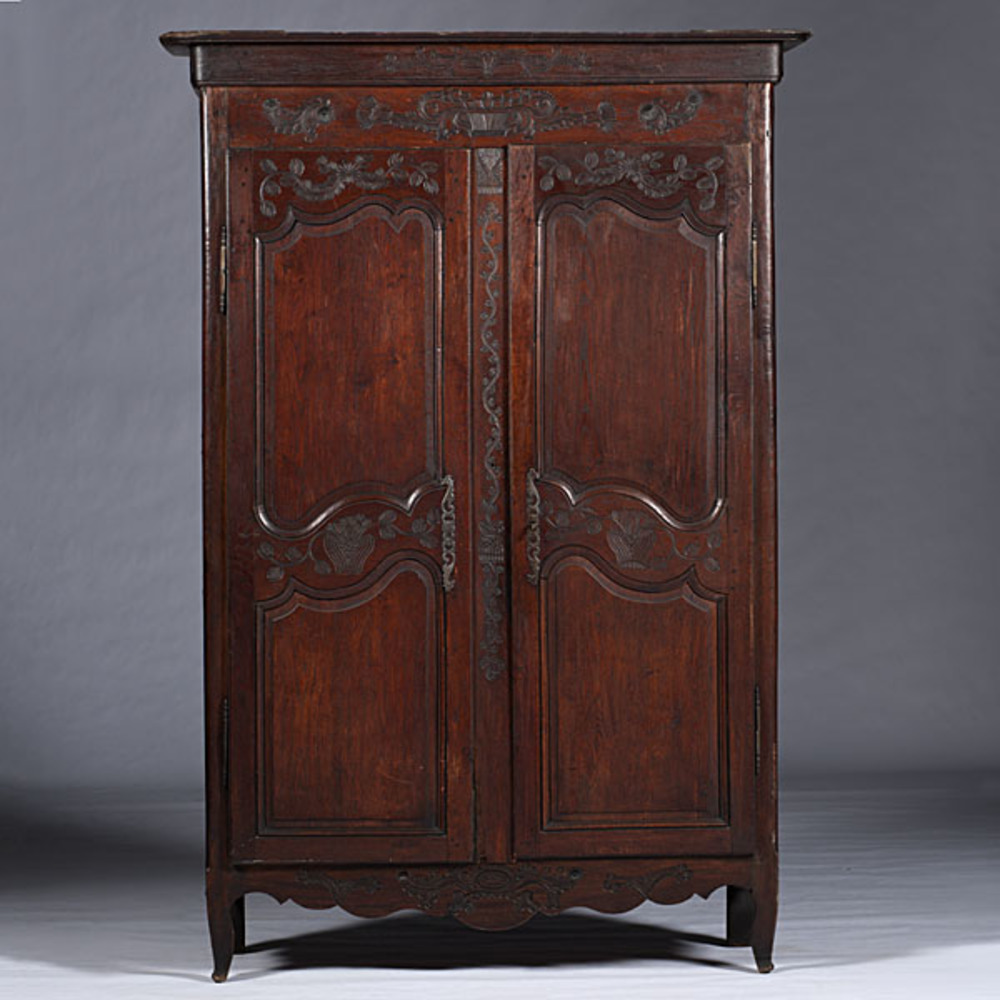 French Provincial Armoire Cowan's Auction House The Midwest's Most