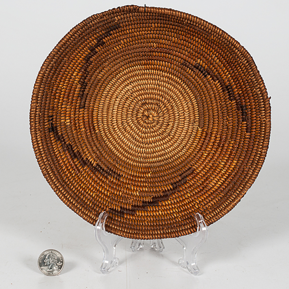 California Cahuilla Mission Basket Cowan's Auction House The Midwest's Most Trusted Auction