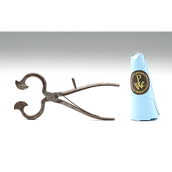 Wrought Iron Sugar Nippers, Plus Cowan's Auction House The Midwest's