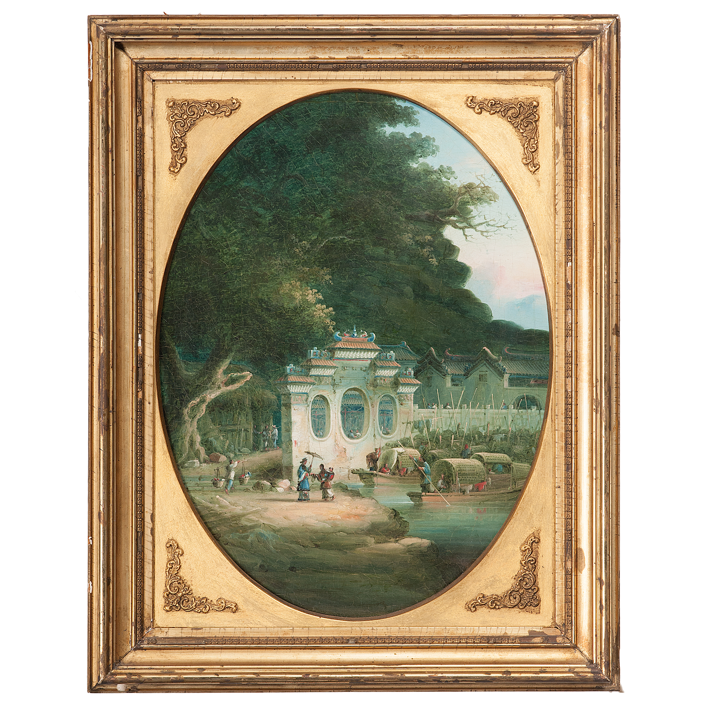 Five China Trade Paintings Attributed to Namcheong (active 18401870