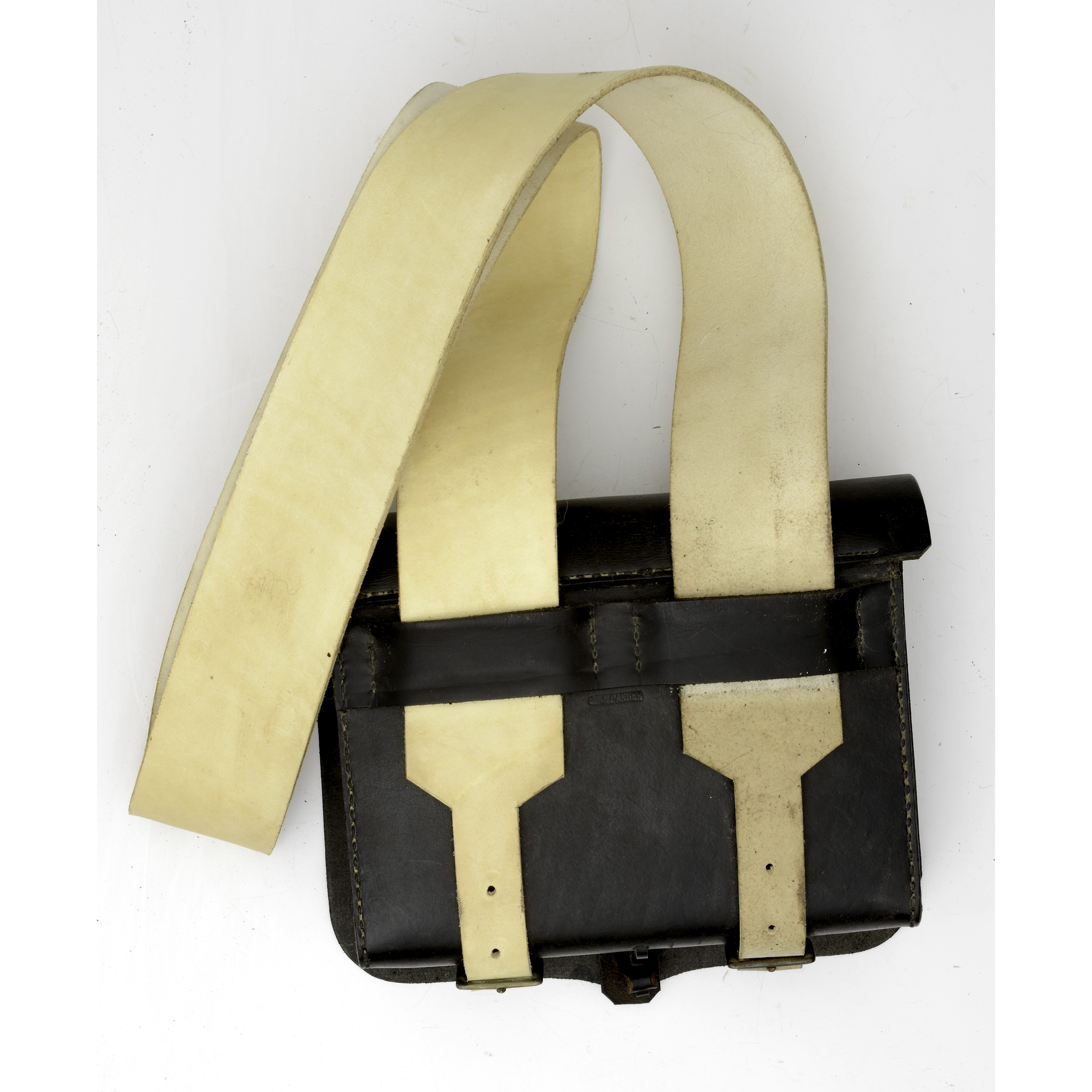 Reproduction Revolutionary War Musket Cartridge Box Cowan's Auction