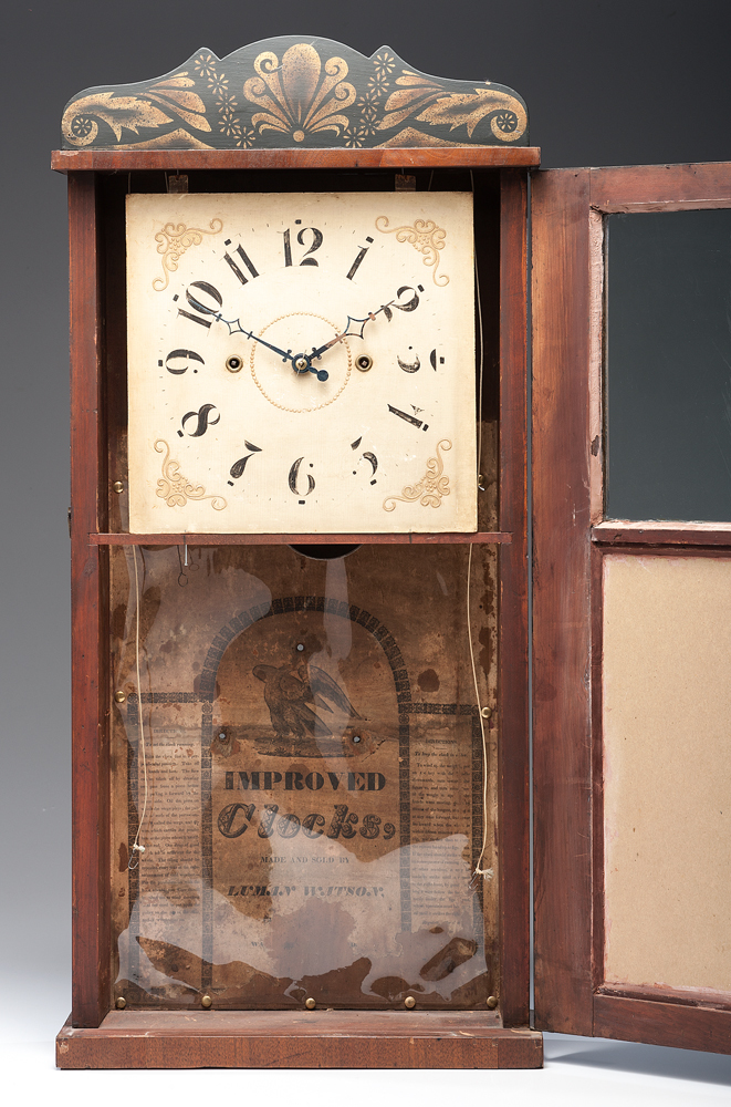 Luman Watson Shelf Clock Cowan's Auction House The