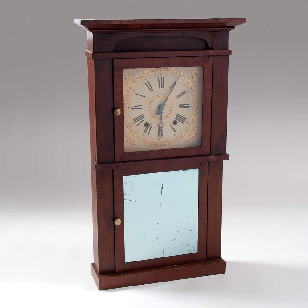Marshall & Adams Shelf Clock in Mahogany Cowan's Auction