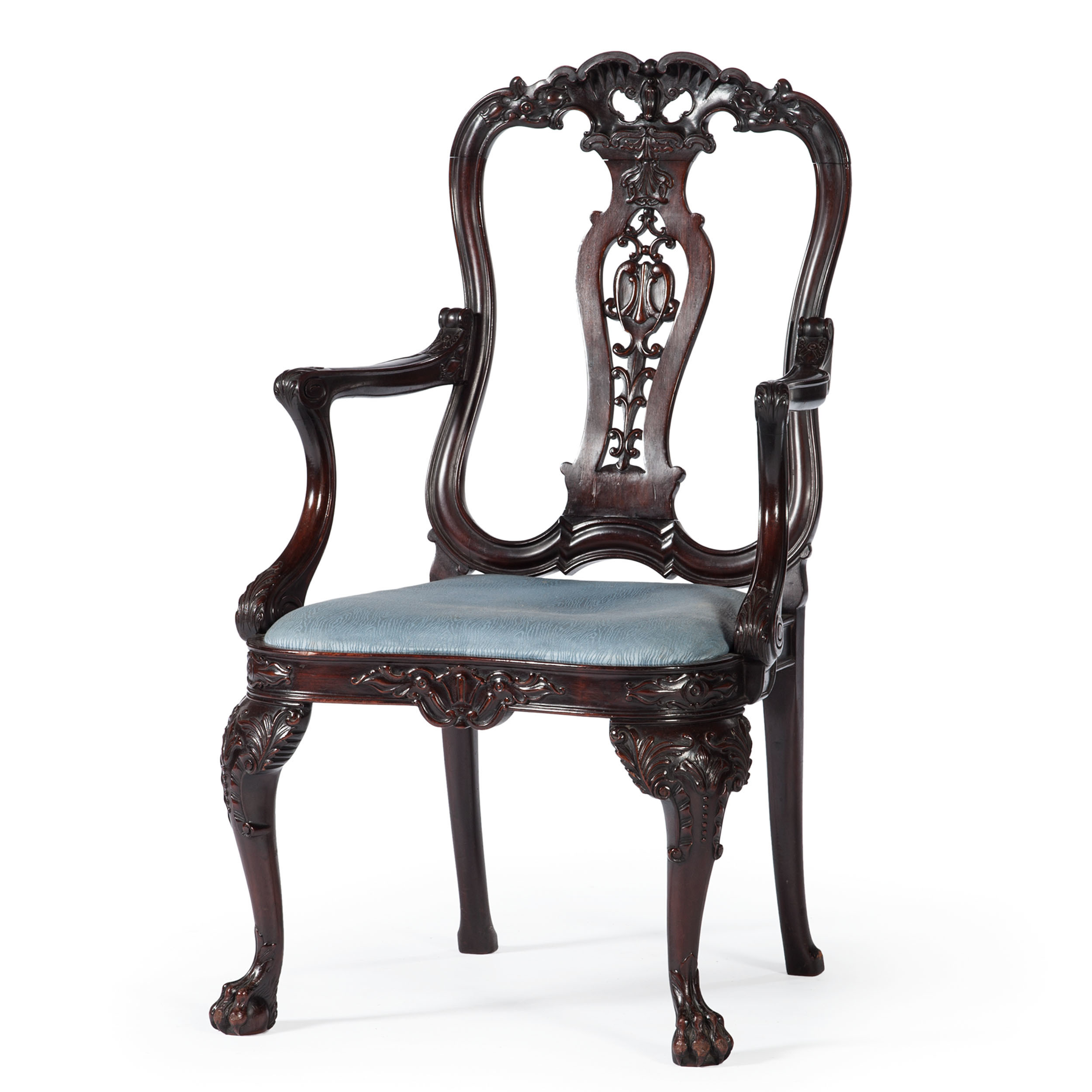 Queen Annestyle Armchair Cowan's Auction House The Midwest's Most