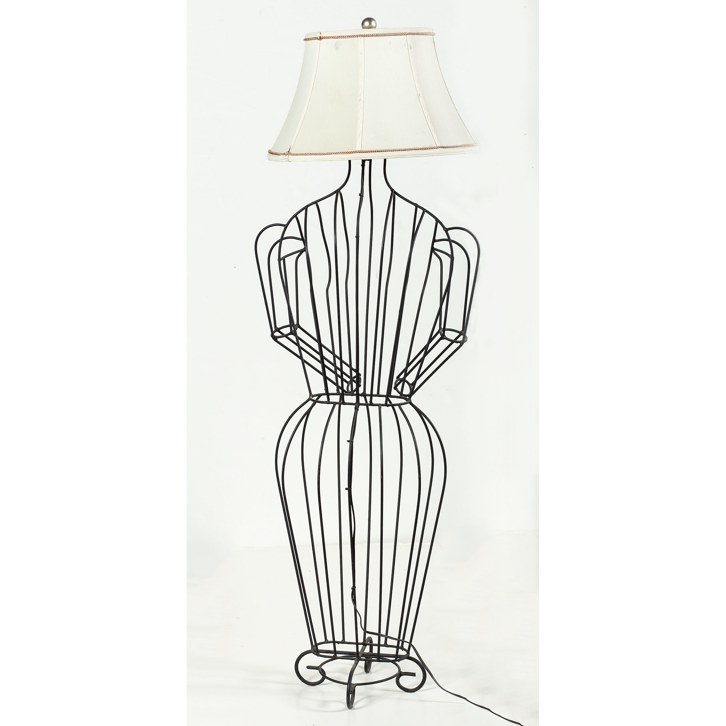 John Risley Figural Floor Lamp Cowan's Auction House The Midwest's