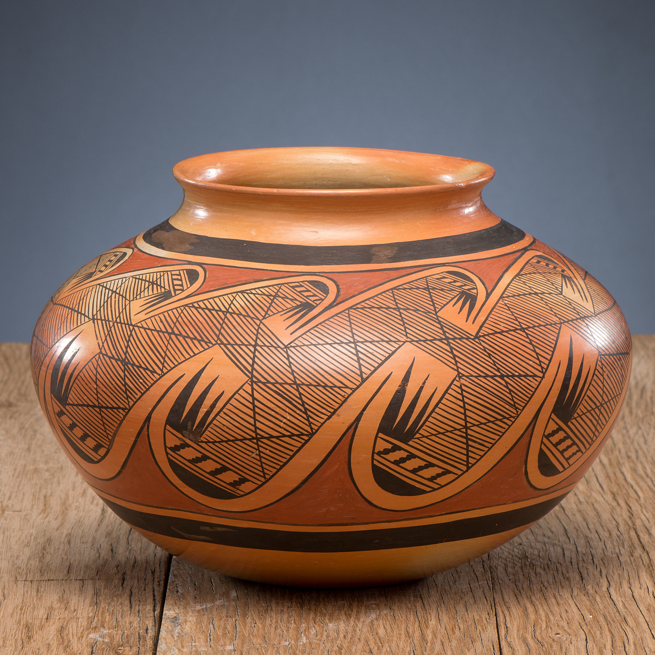 Fannie Polacca Nampeyo (Hopi, 19001987) Pottery Jar Cowan's Auction