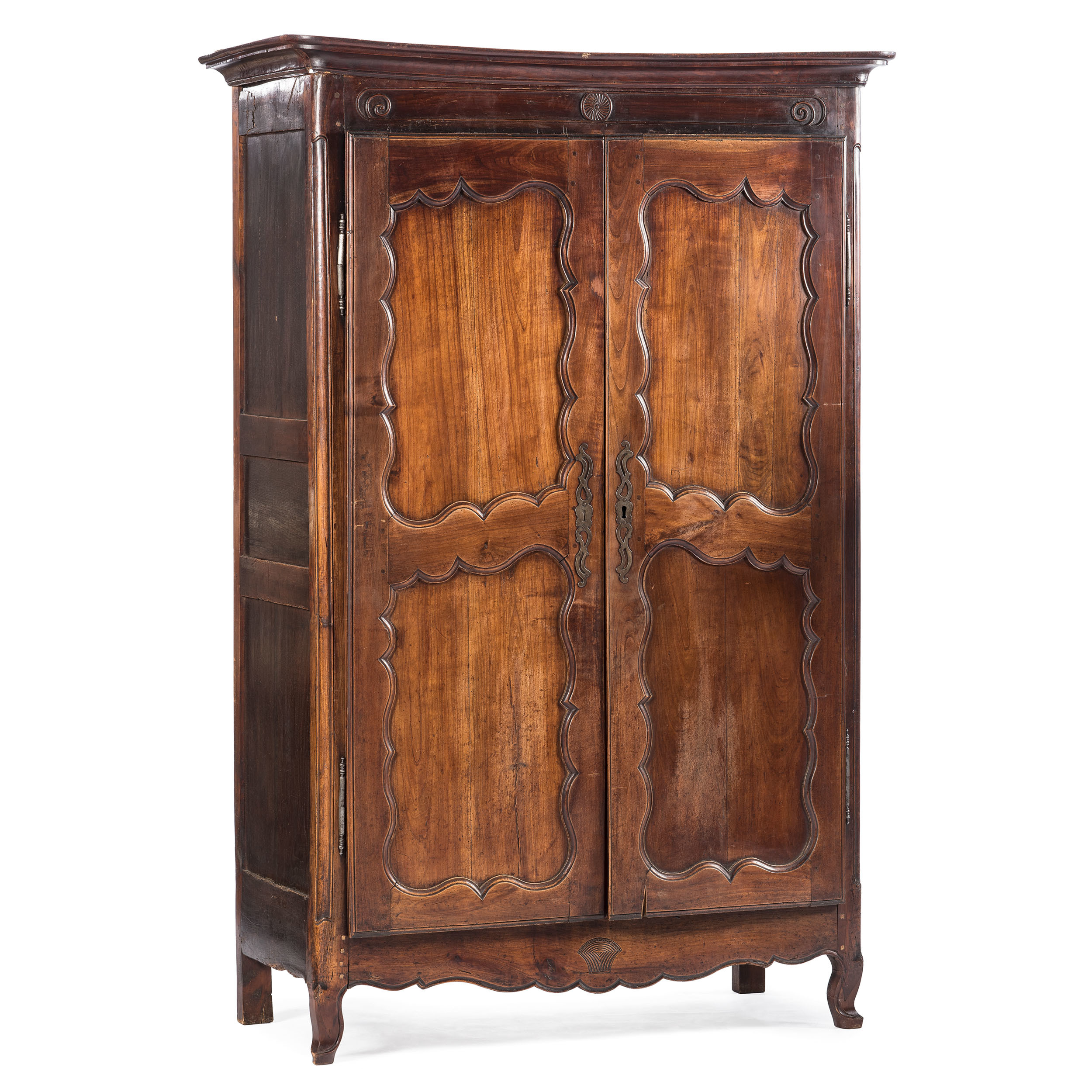 Carved French Provincial Armoire Cowan's Auction House The Midwest's