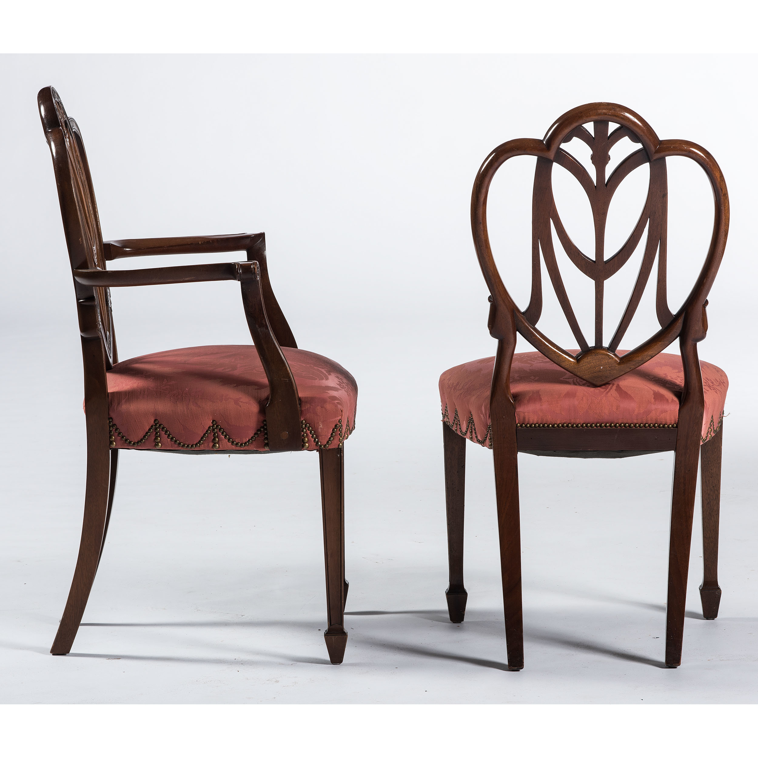Hepplewhitestyle Dining Chairs Cowan's Auction House The Midwest's