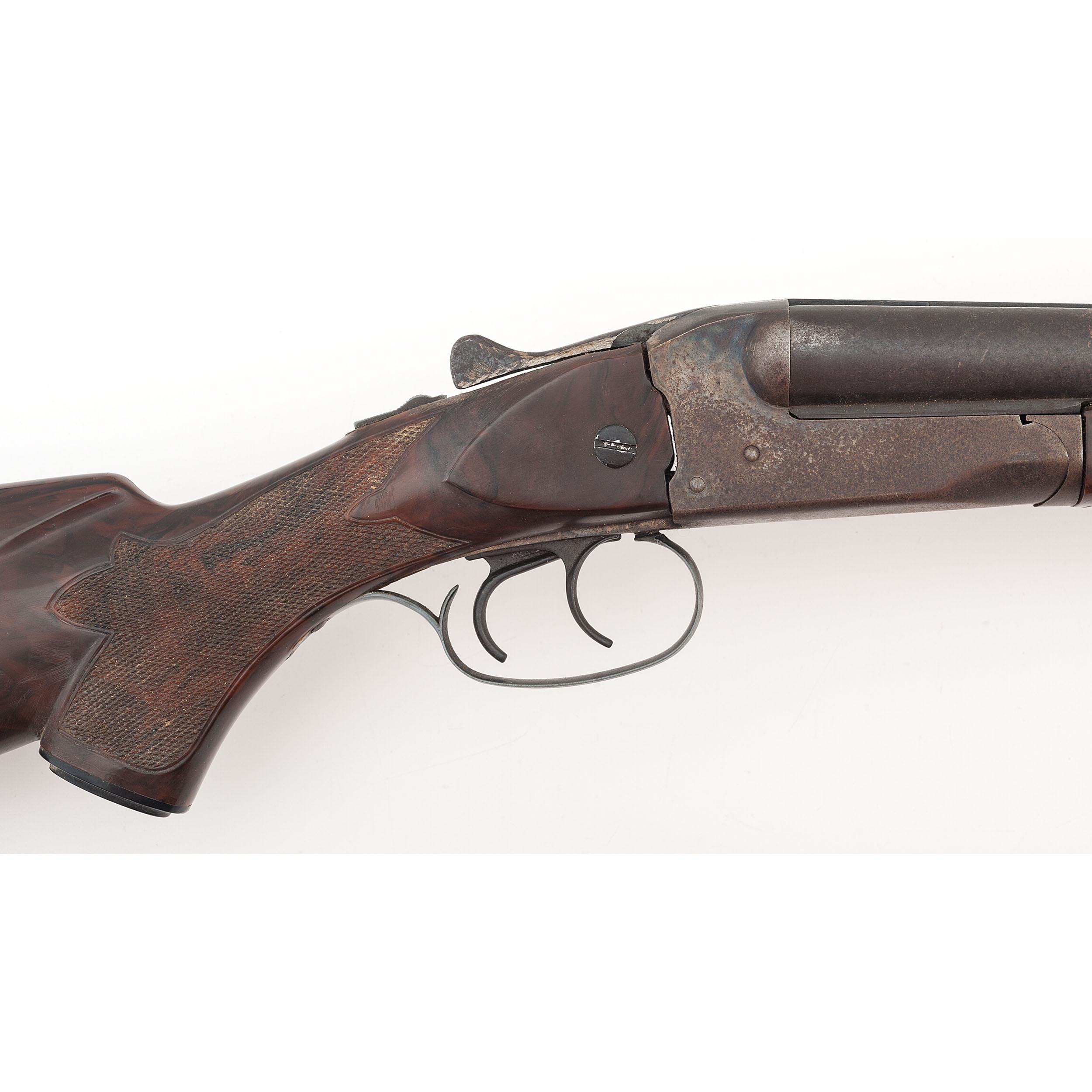 **Stevens Model 311 DoubleBarrel Hammer Shotgun Cowan's Auction
