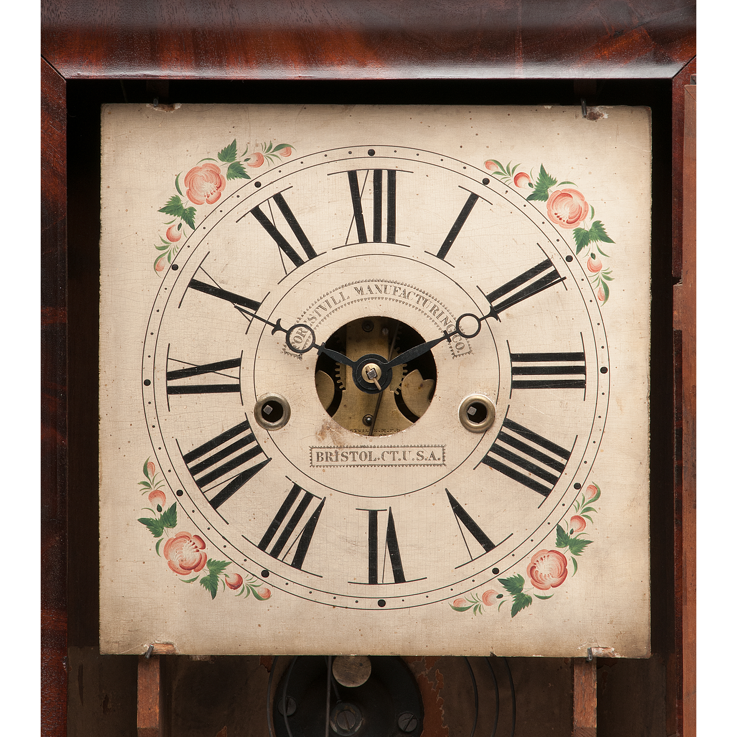Forestville Manufacturing Co. Ogee Shelf Clock Cowan's