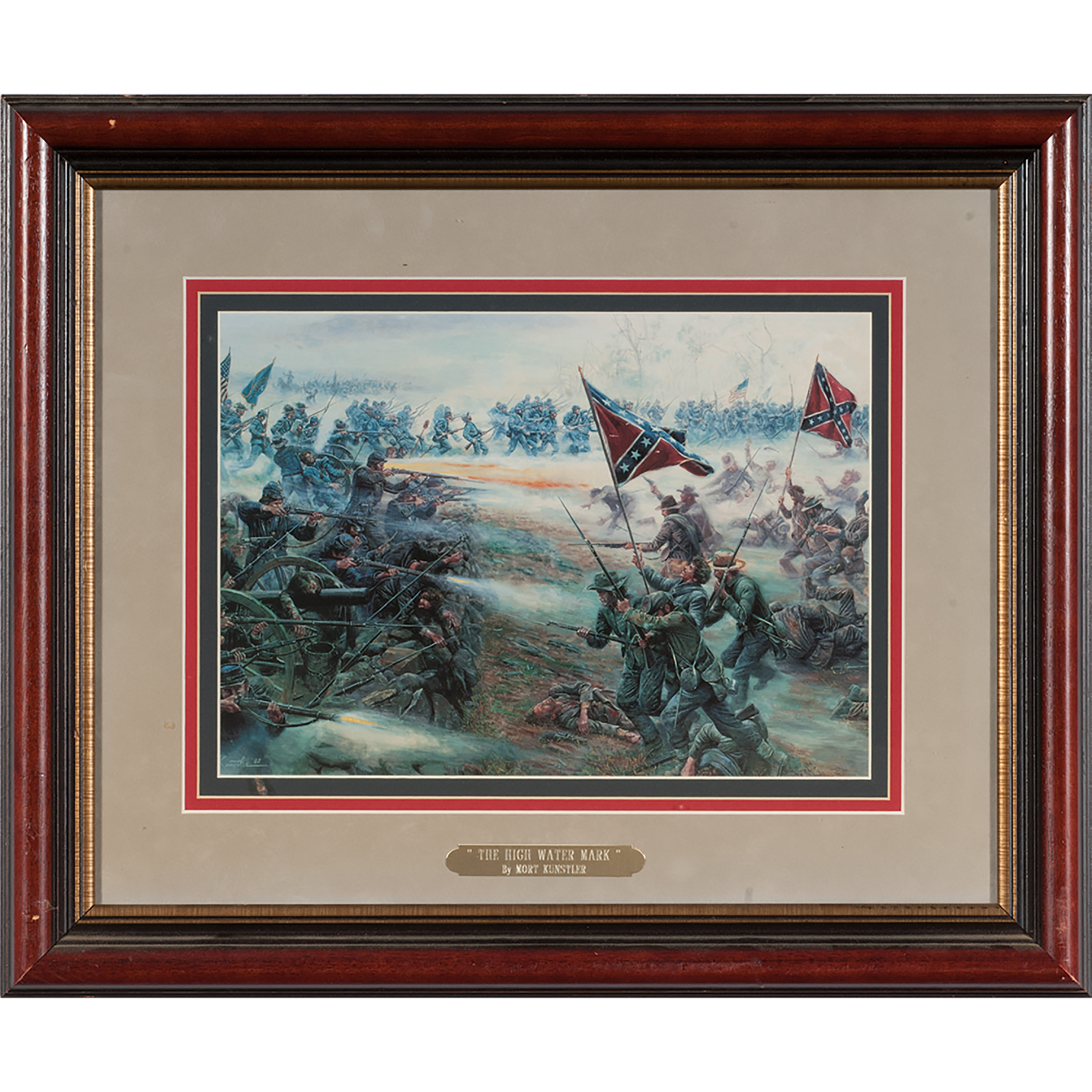 Civil War Lithographs by Troiani, Kunstler, and Gallon, Group of Three