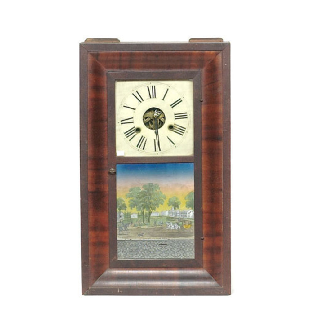 Marsh, Winchester, Conn. CT Ogee Shelf Clock