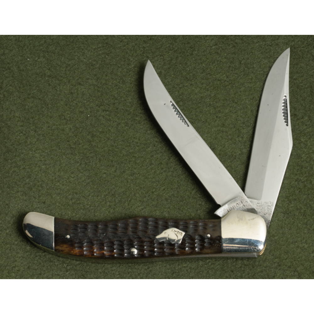 U.S. 20th Century KaBar Folding Hunter Pocket Knife Cowan's Auction