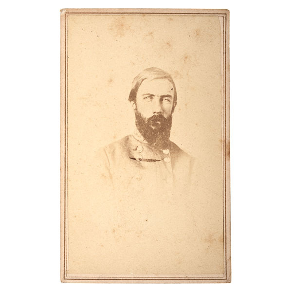 CSA General Daniel H. Hill CDV Cowan's Auction House The Midwest's