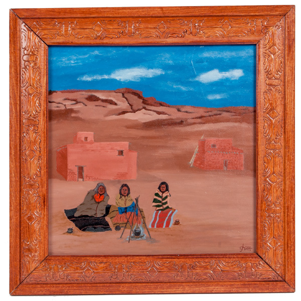 Gary Hitt (American, b. 1954) Oil on Canvas Cowan's Auction House