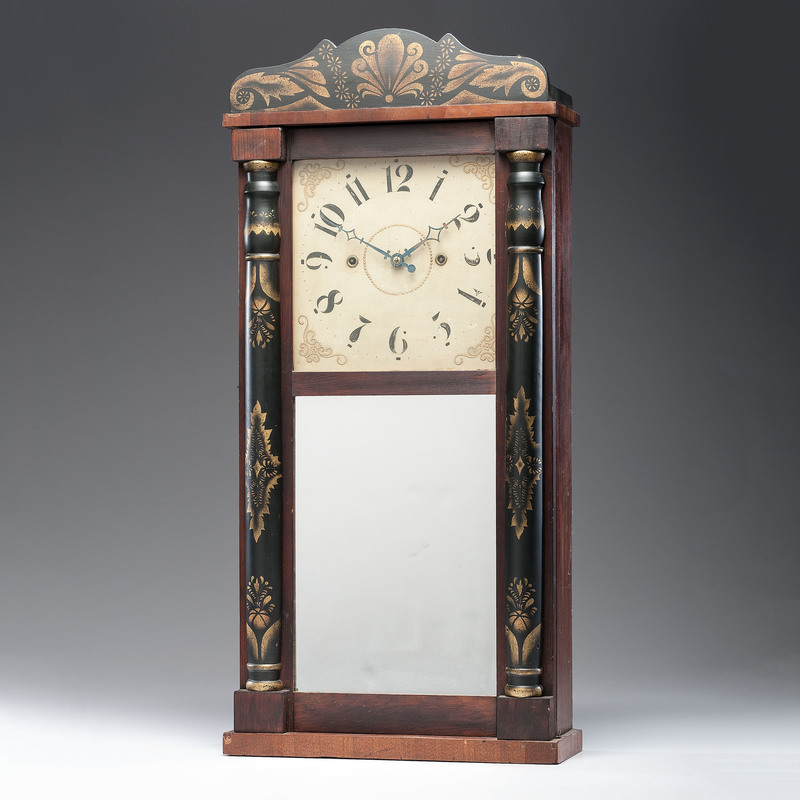 Luman Watson Shelf Clock Cowan's Auction House The