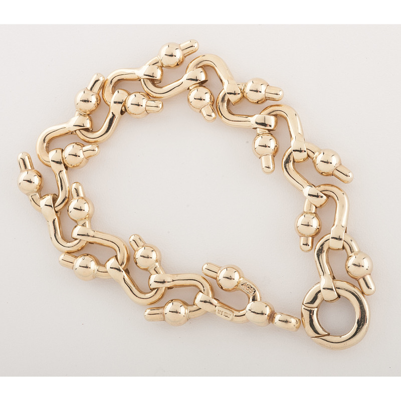 AGS 14 Karat Gold Bracelet Cowan's Auction House The Midwest's Most