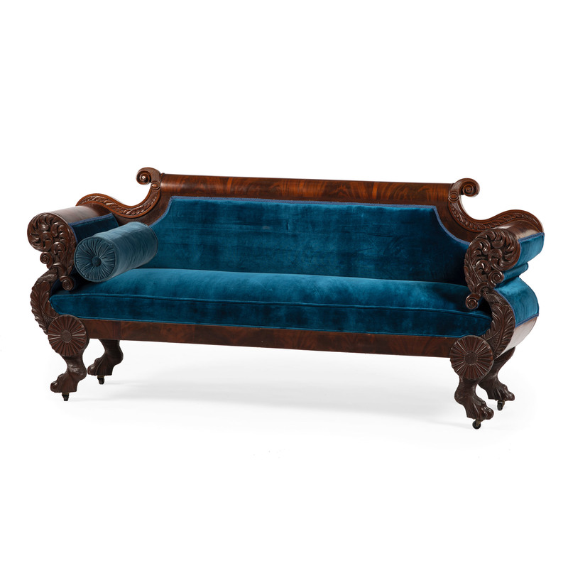 Philadelphia Classical Sofa Cowan's Auction House The Midwest's Most