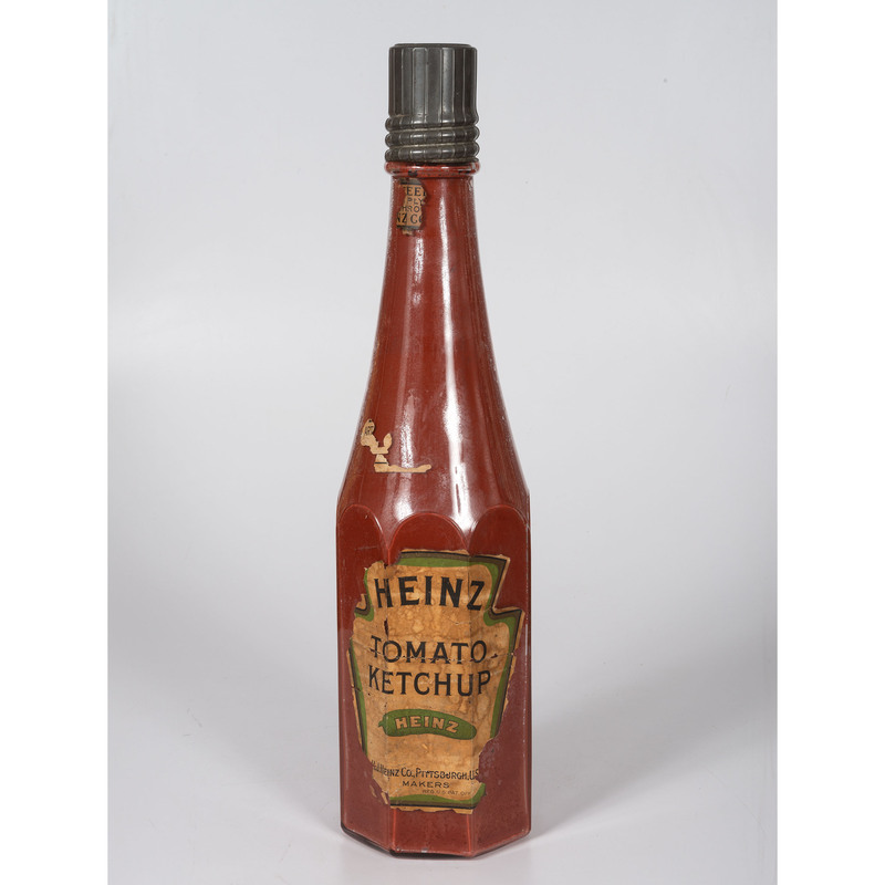 A Heinz Ketchup Glass Display Bottle Cowan's Auction House The