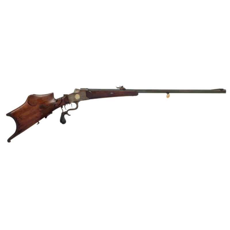 *German Schuetzen Rifle by W. Eblen auctions & price archive