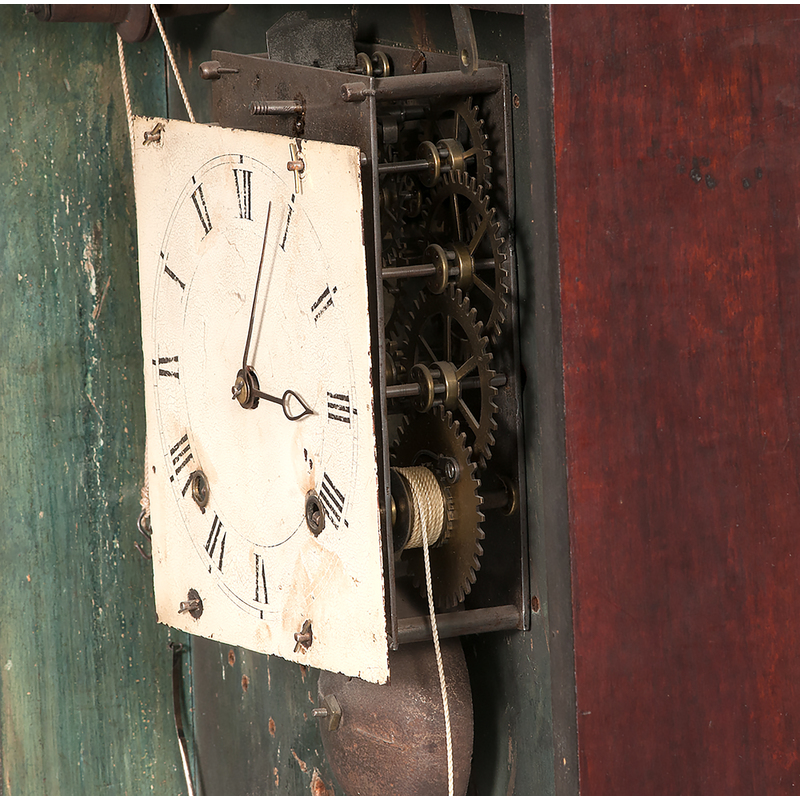Joseph Ives Looking Glass Clock Cowan's Auction House