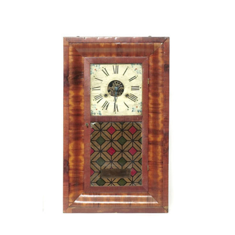 Rare A. Embery, Cleveland, Ohio Ogee Shelf Clock, auctions & price