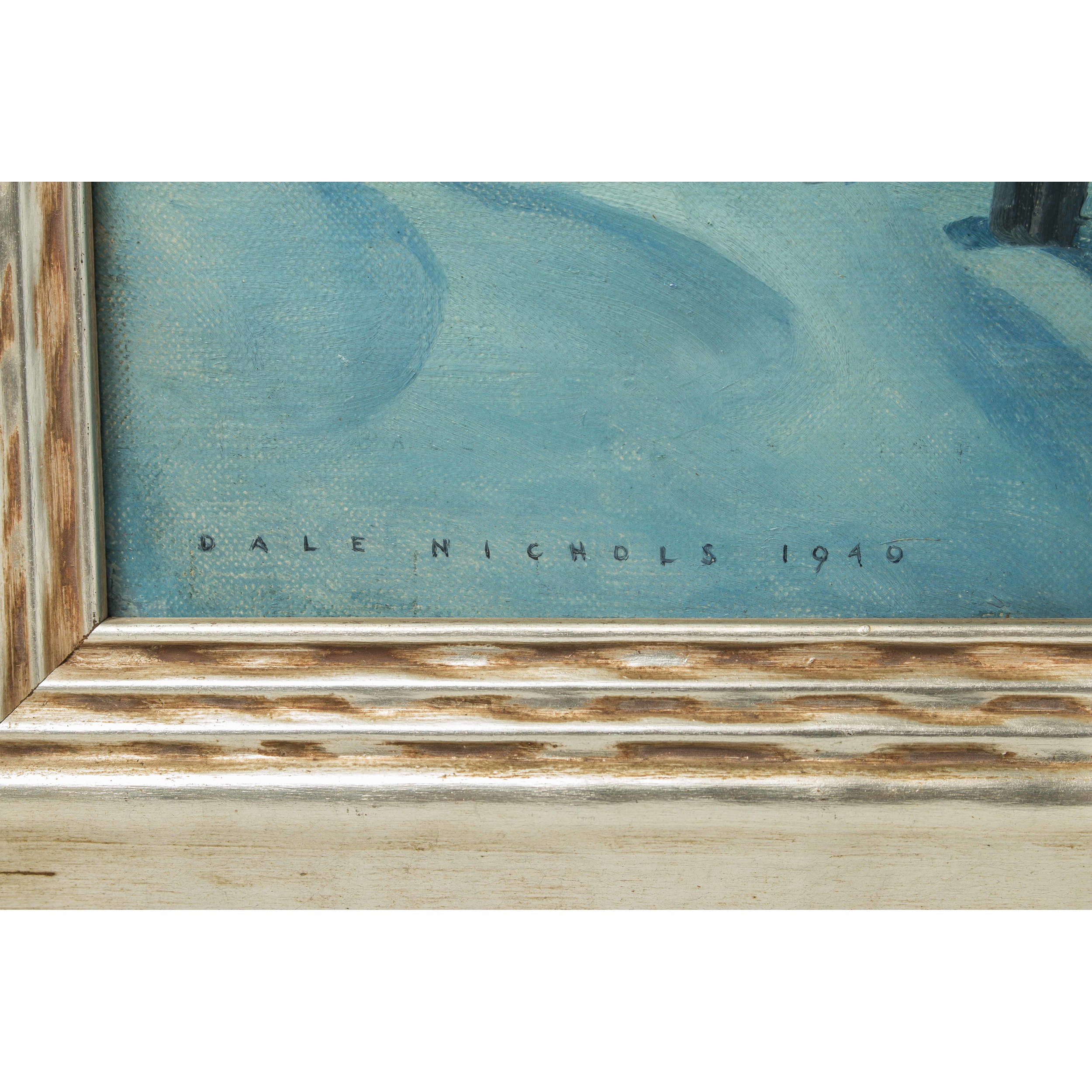 Dale Nichols (19041995) Painting, "December" Witherell's Auction House