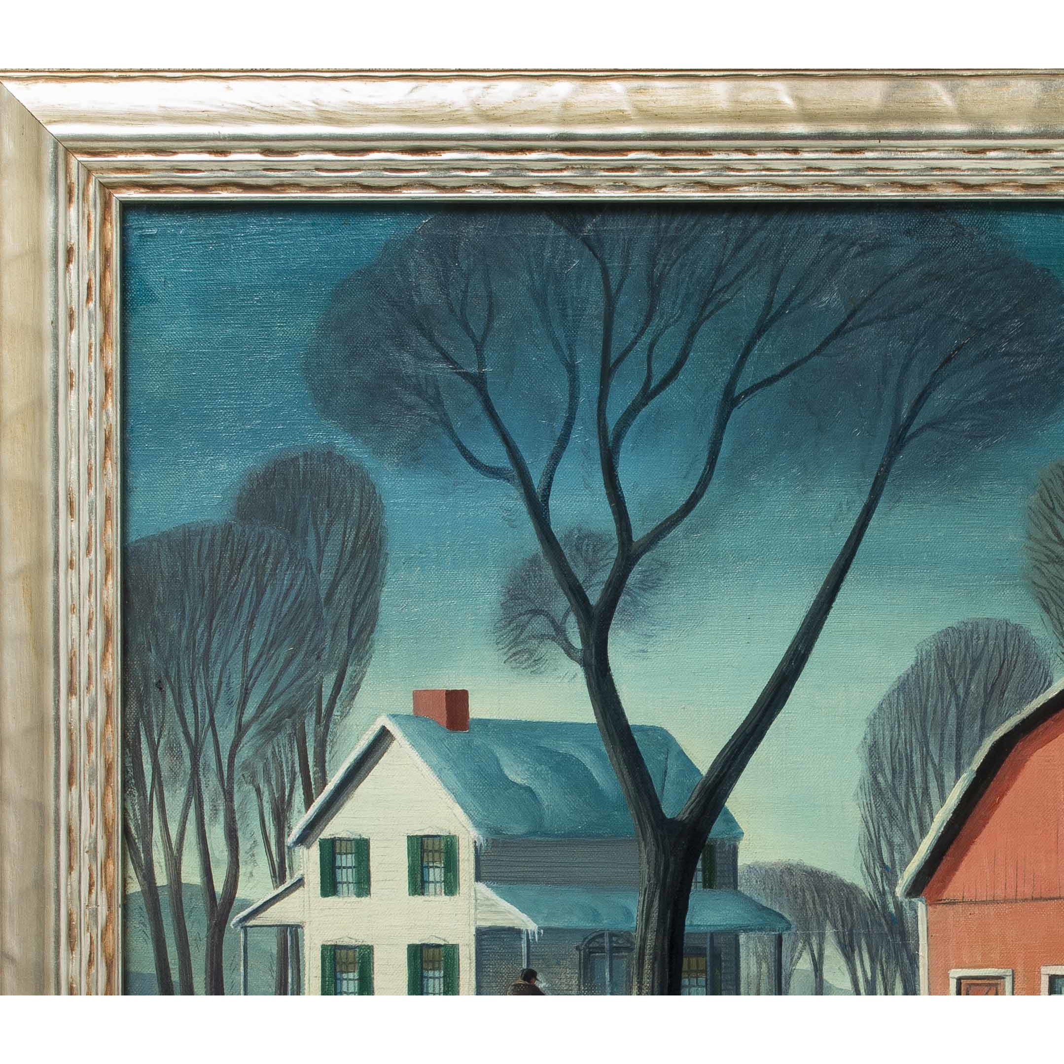 Dale Nichols (19041995) Painting, "December" Witherell's Auction House