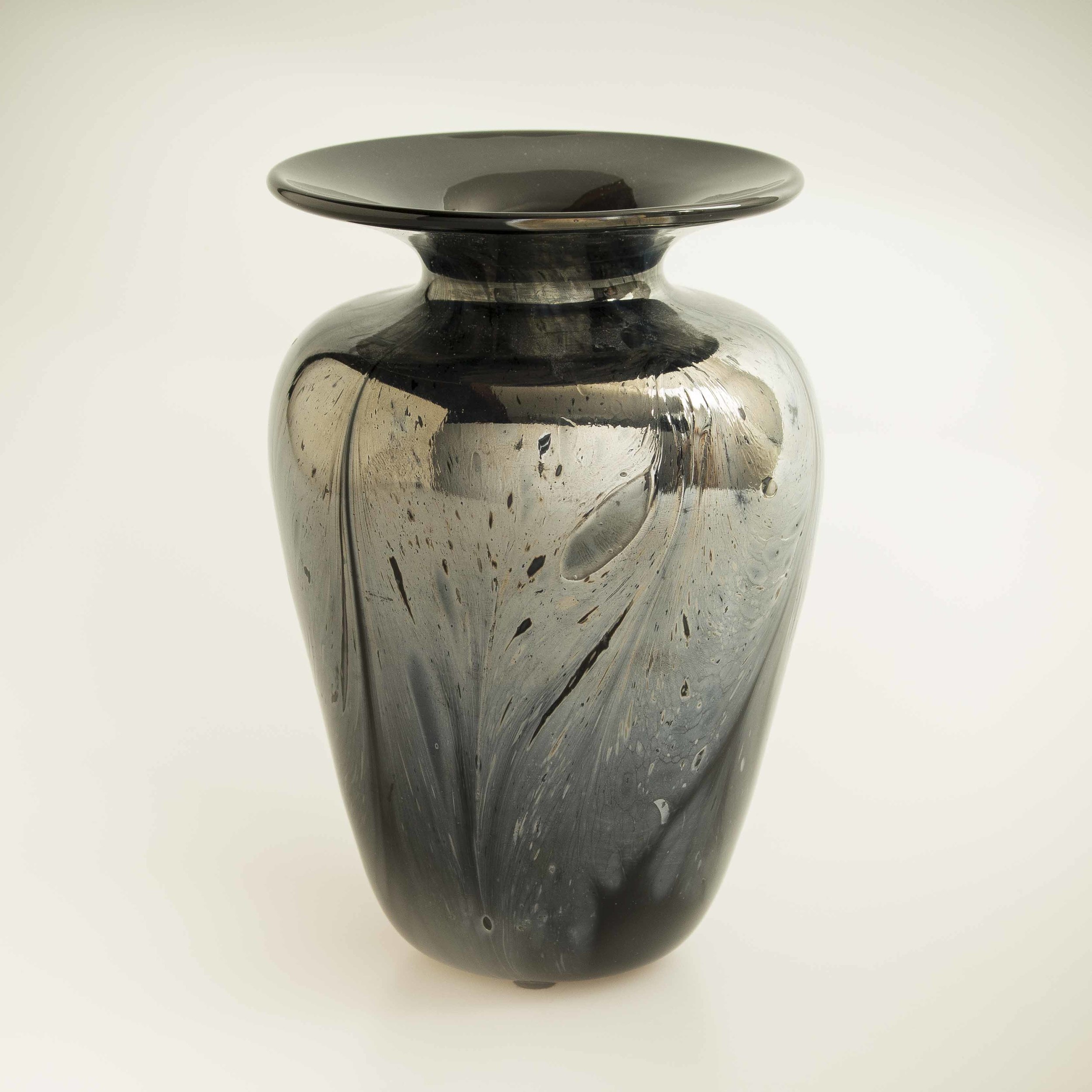 Tim Lazer (Sacramento, 20th c) Art Glass Vase Witherell's Auction House