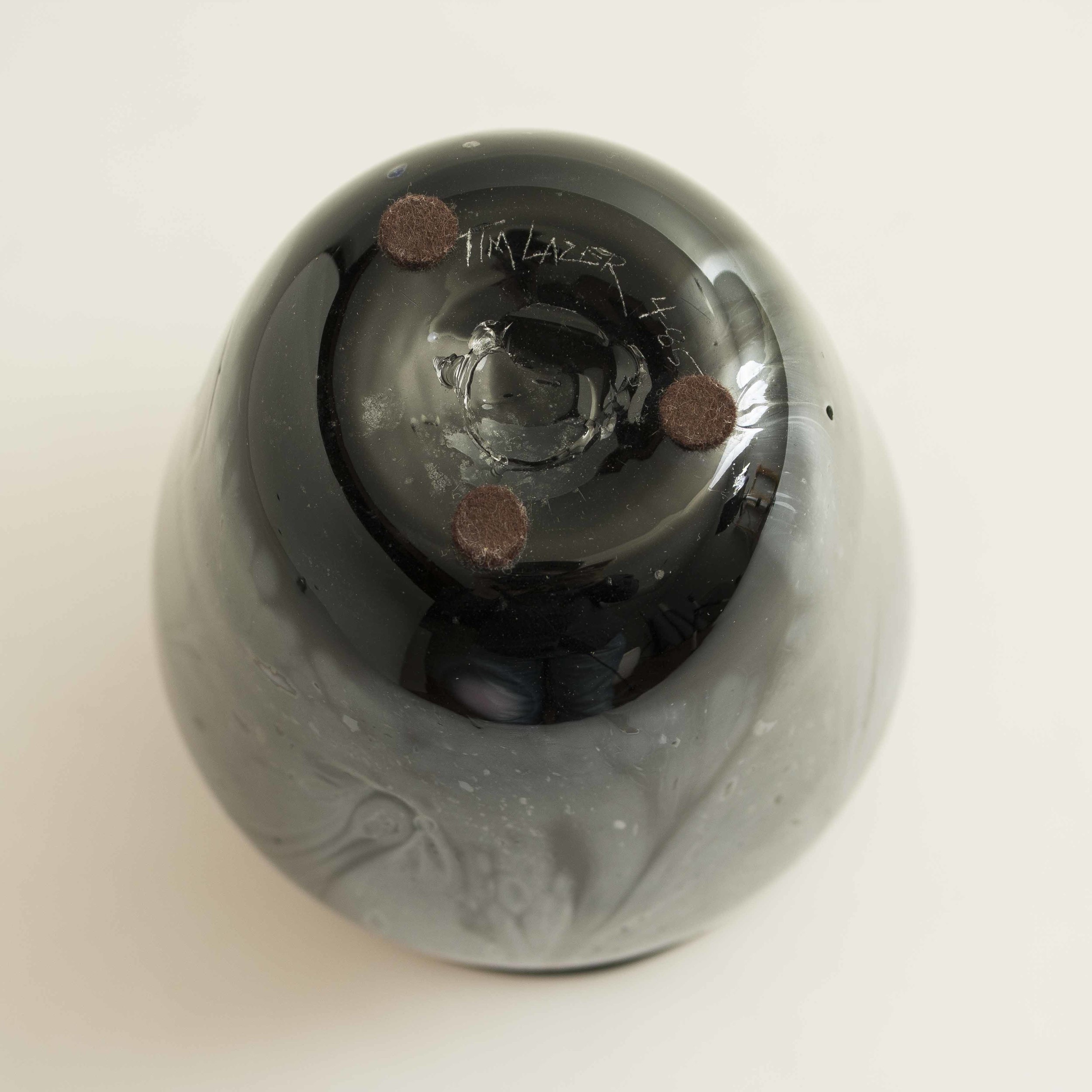 Tim Lazer (Sacramento, 20th c) Art Glass Vase Witherell's Auction House