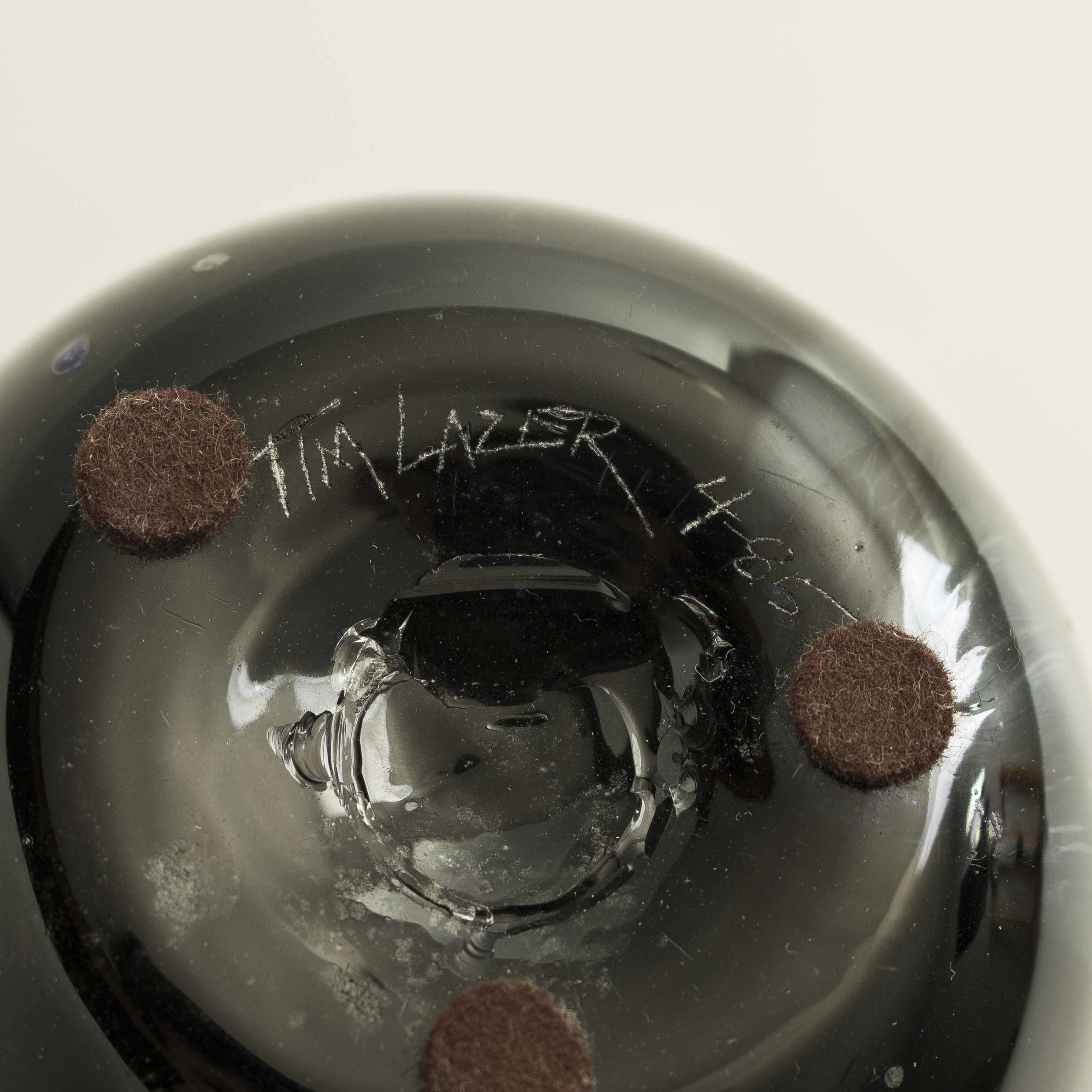 Tim Lazer (Sacramento, 20th c) Art Glass Vase Witherell's Auction House