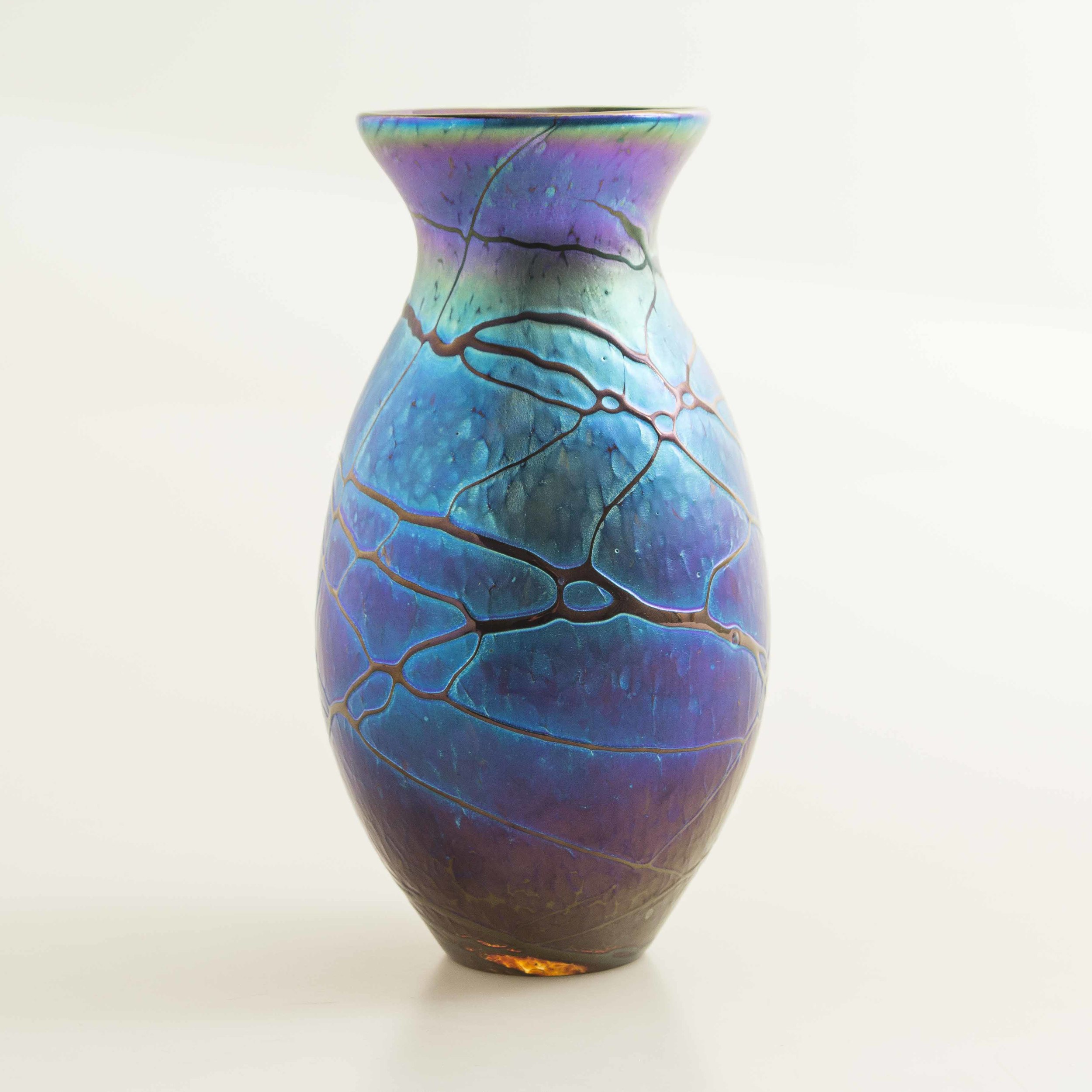 Tim Lazer (Sacramento, 20th c) Art Glass Vase Witherell's Auction House