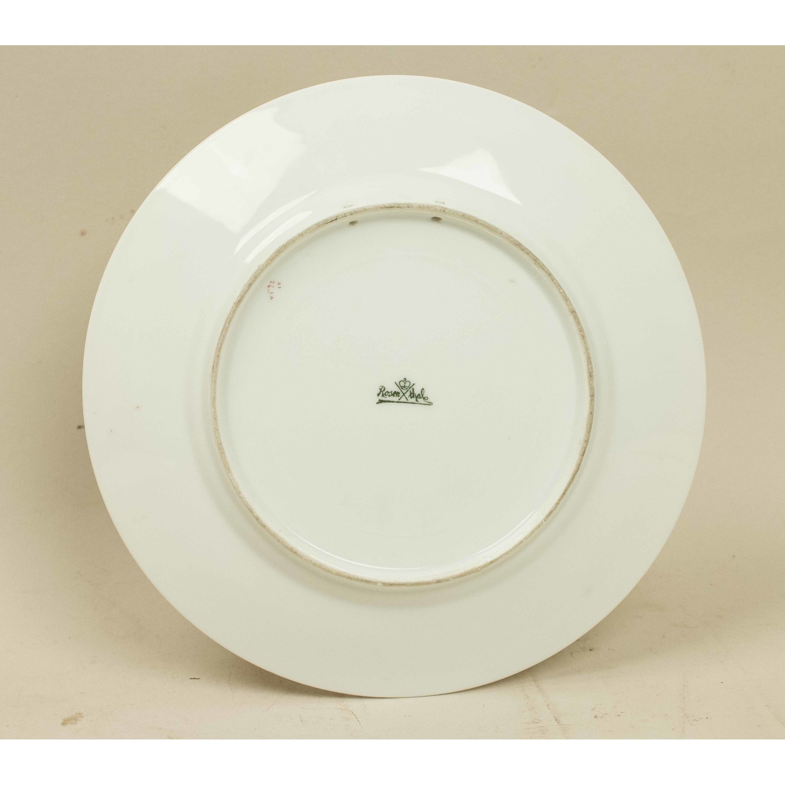 Porcelain Vase & Plate Witherell's Auction House