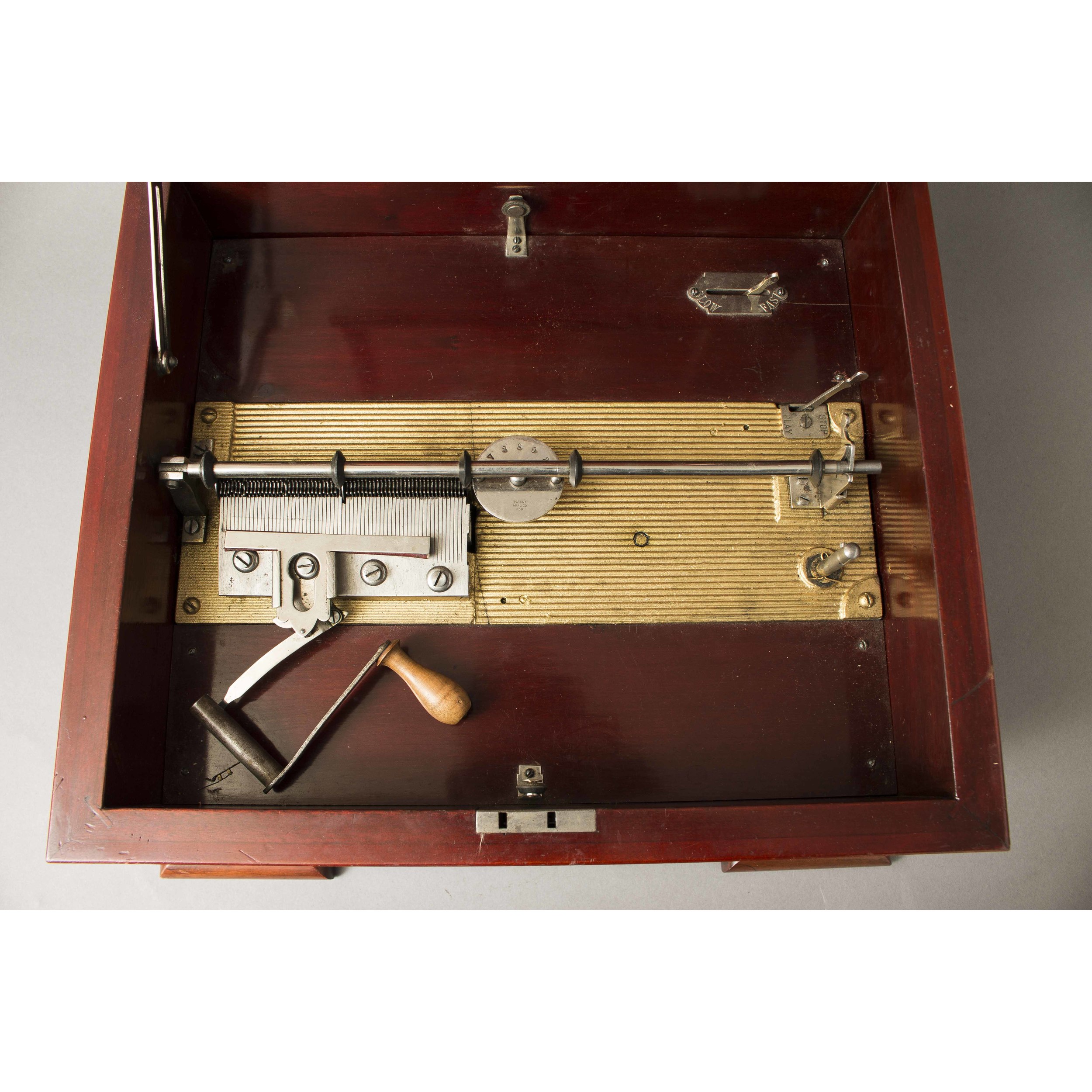 Mira Single Comb Music Box Witherell's Auction House