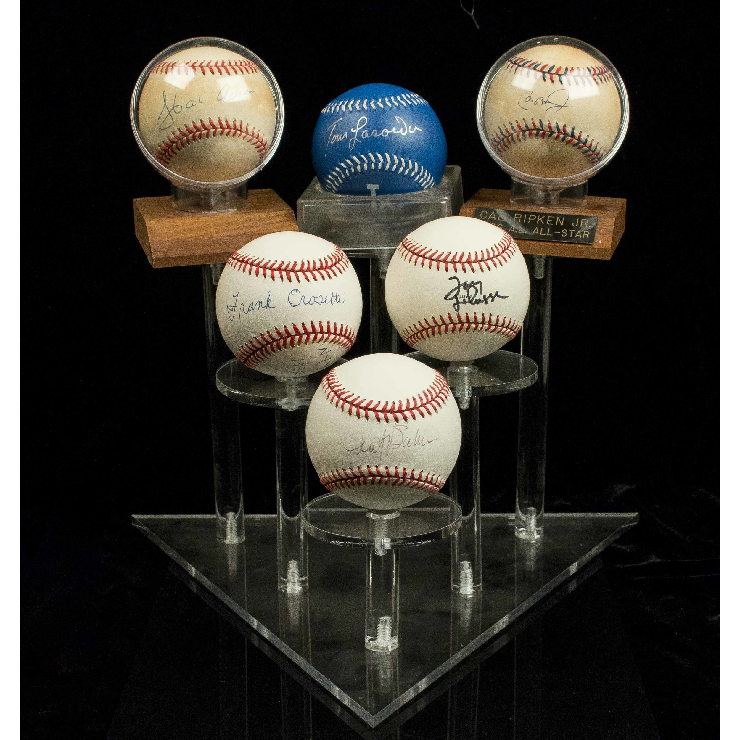 Six MLB Signed Balls Witherell's Auction House