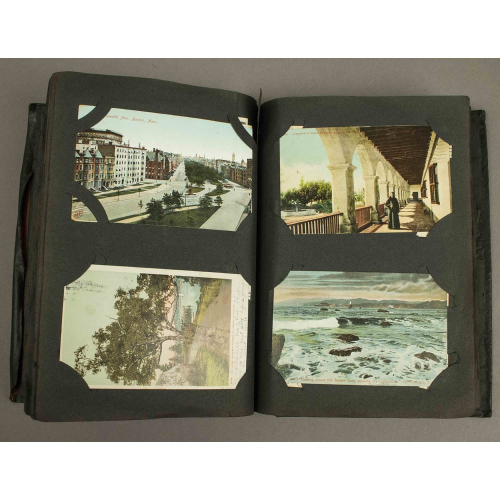Postcard Album & Assorted Loose Postcards Witherell's Auction House