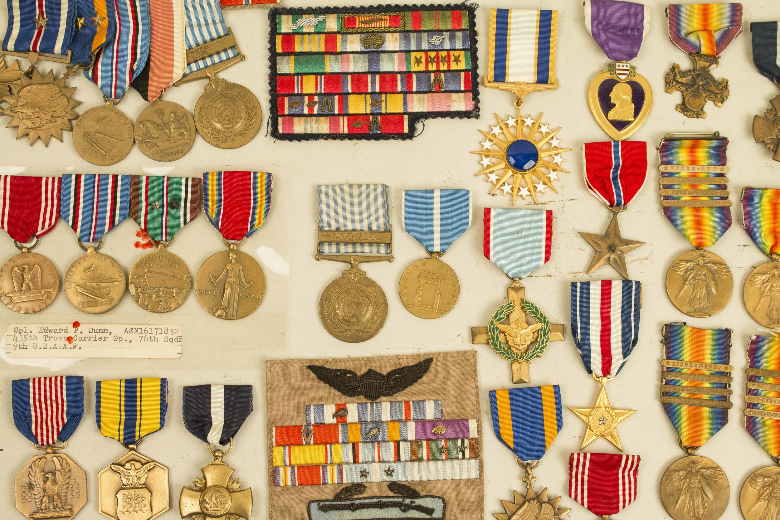 US Aviators' Medals, incl. 3 Medal Groups, and 2 Navy Crosses (in 3