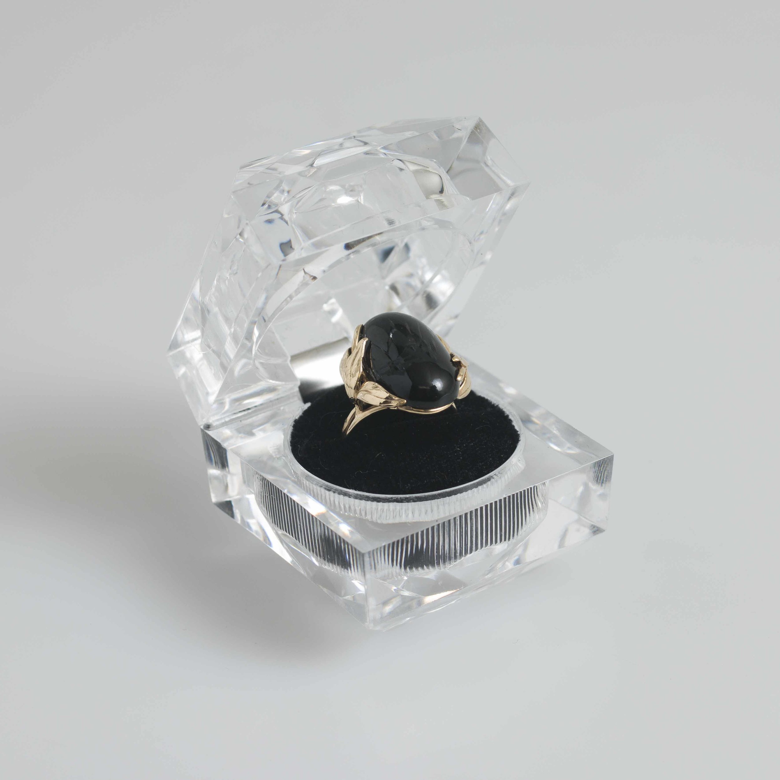 Black Coral 14k Ring Witherell's Auction House