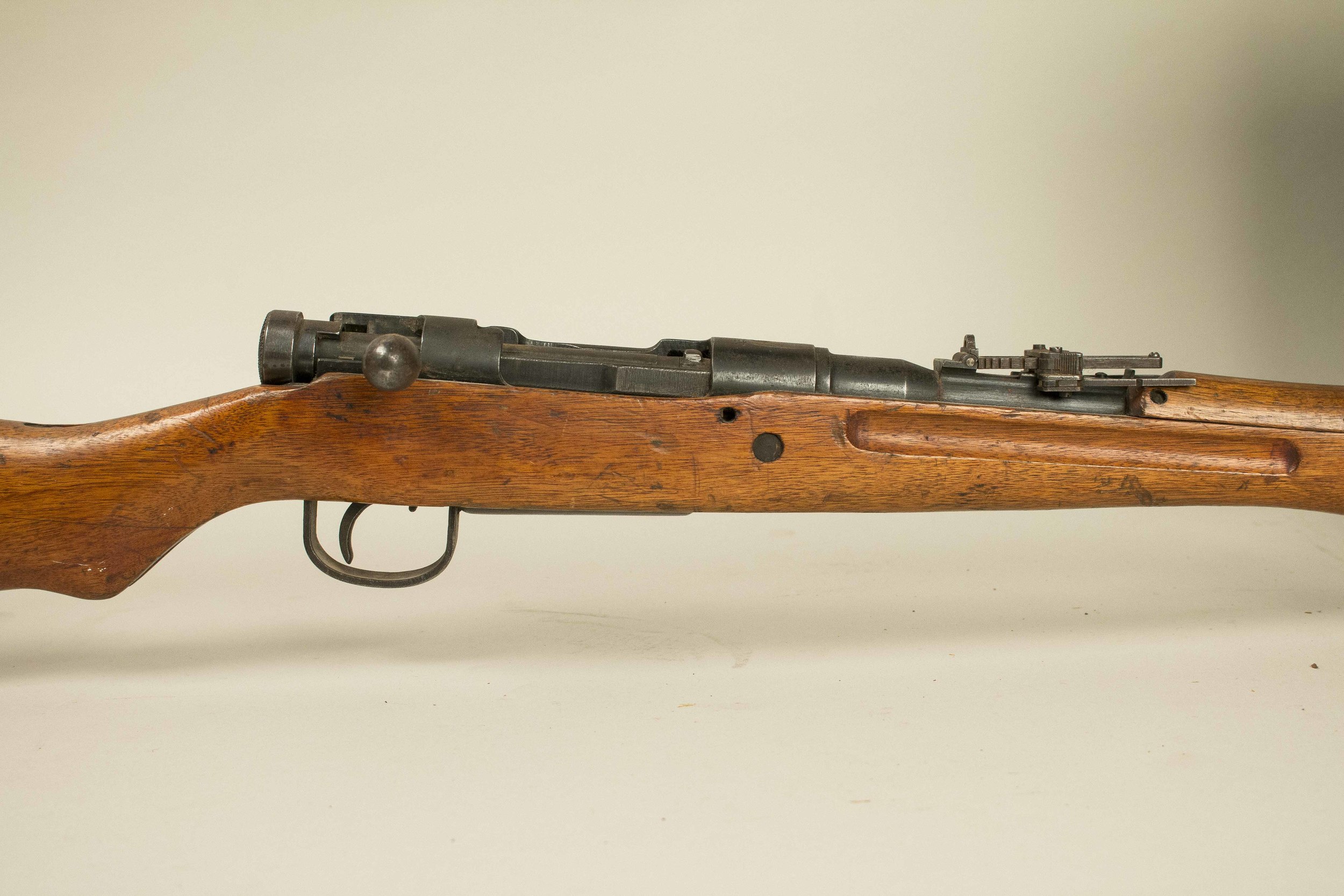 Japanese Arisaka Type 38 Rifle, and Cleaning Kit Witherell's