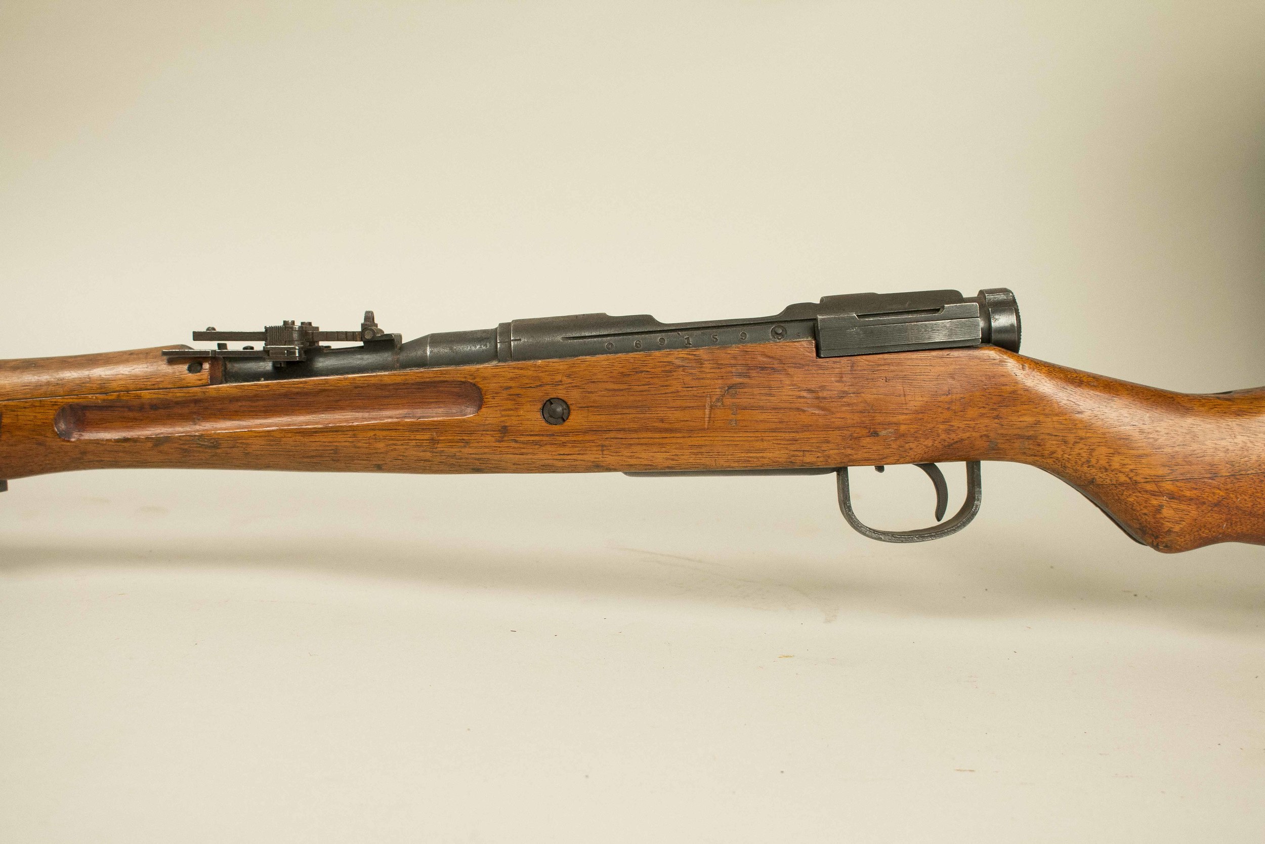 Japanese Arisaka Type 38 Rifle, and Cleaning Kit Witherell's