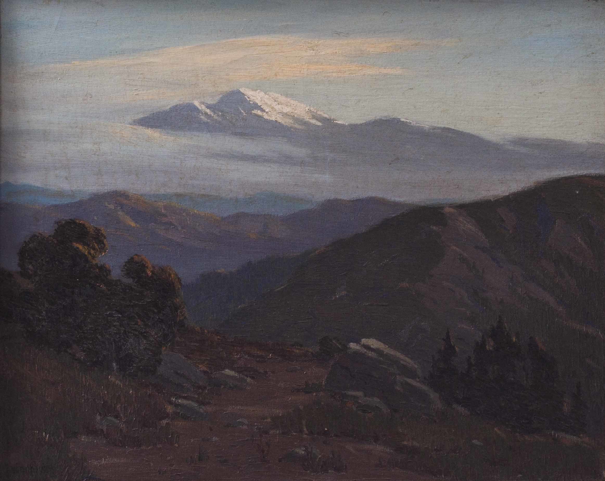 Landscape Painting attributed to Elmer Wachtel Witherell's Auction House