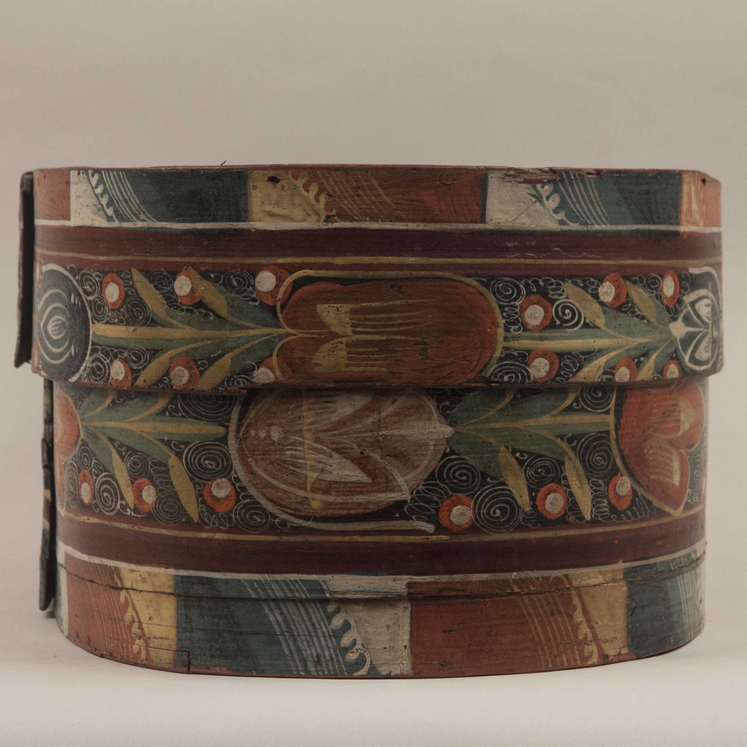 Antique Scandinavian Bride's Box Witherell's Auction House