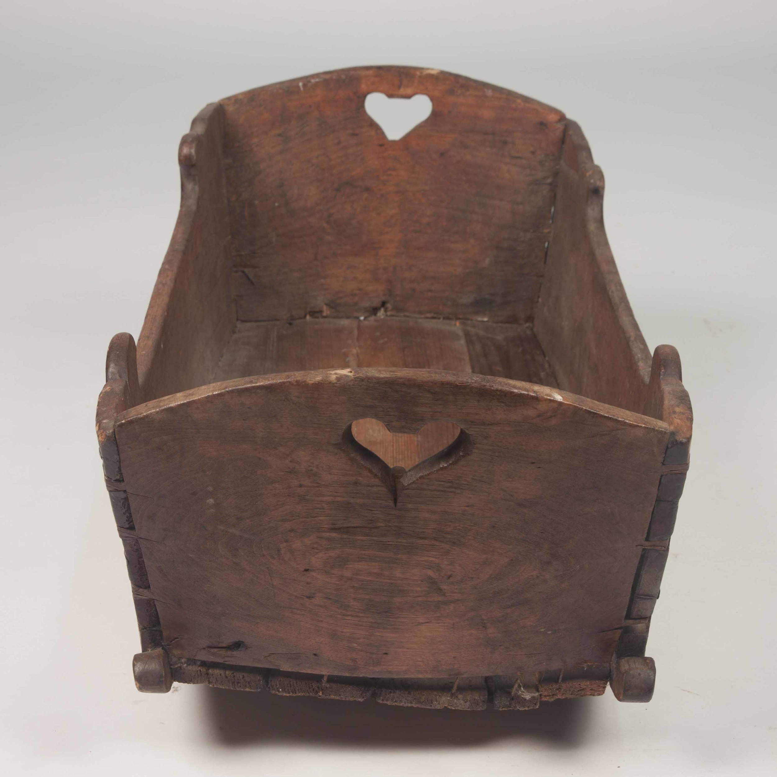 Vintage Wood Cradle Witherell's Auction House