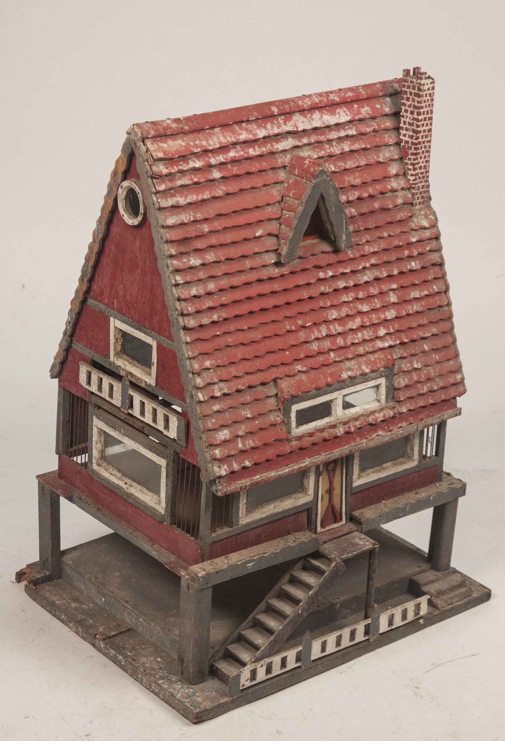 Large Vintage Bird House Witherell's Auction House