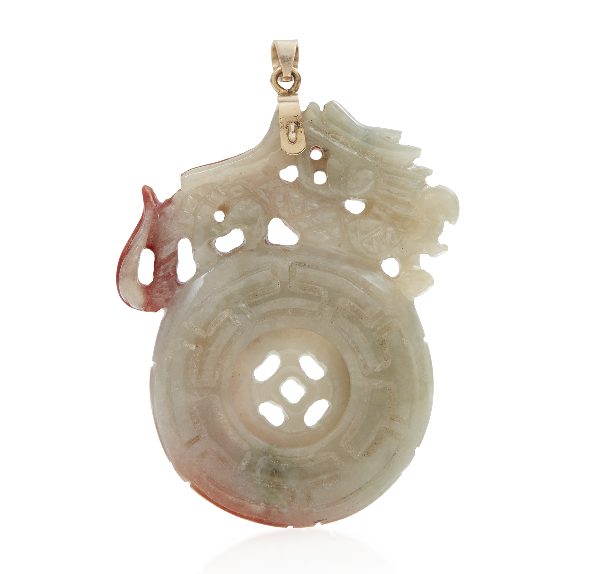 Red Jade Pendant Witherell's Auction House